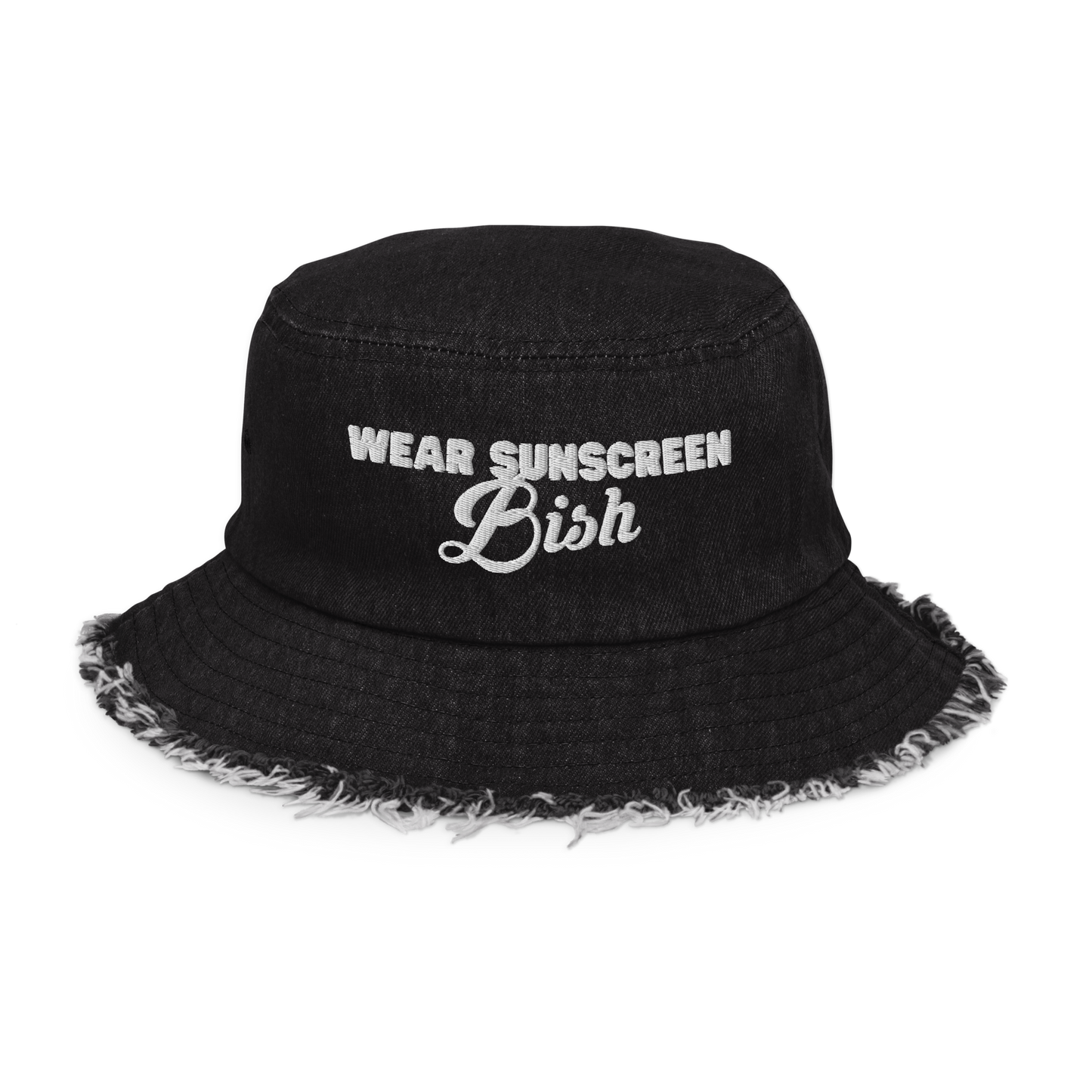 Wear Sunscreen Bucket Hat
