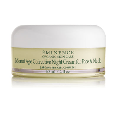 Monoi Age Corrective Night Cream for Face and Neck